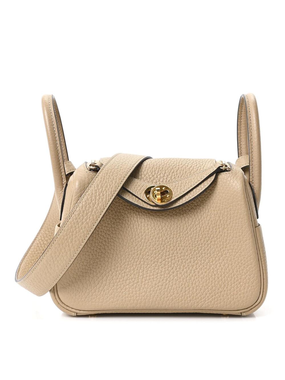 Hermes Taurillon Clemence Mini Lindy 20 #335705H97B